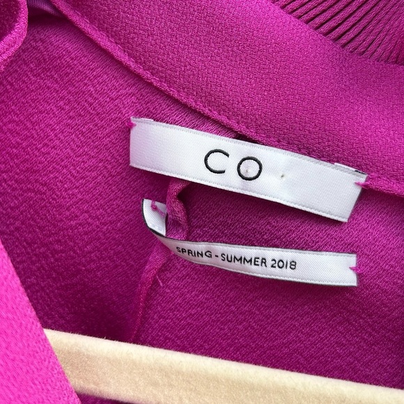 Co collection pink ruffle collar blouse, size Sm - Picture 6 of 8